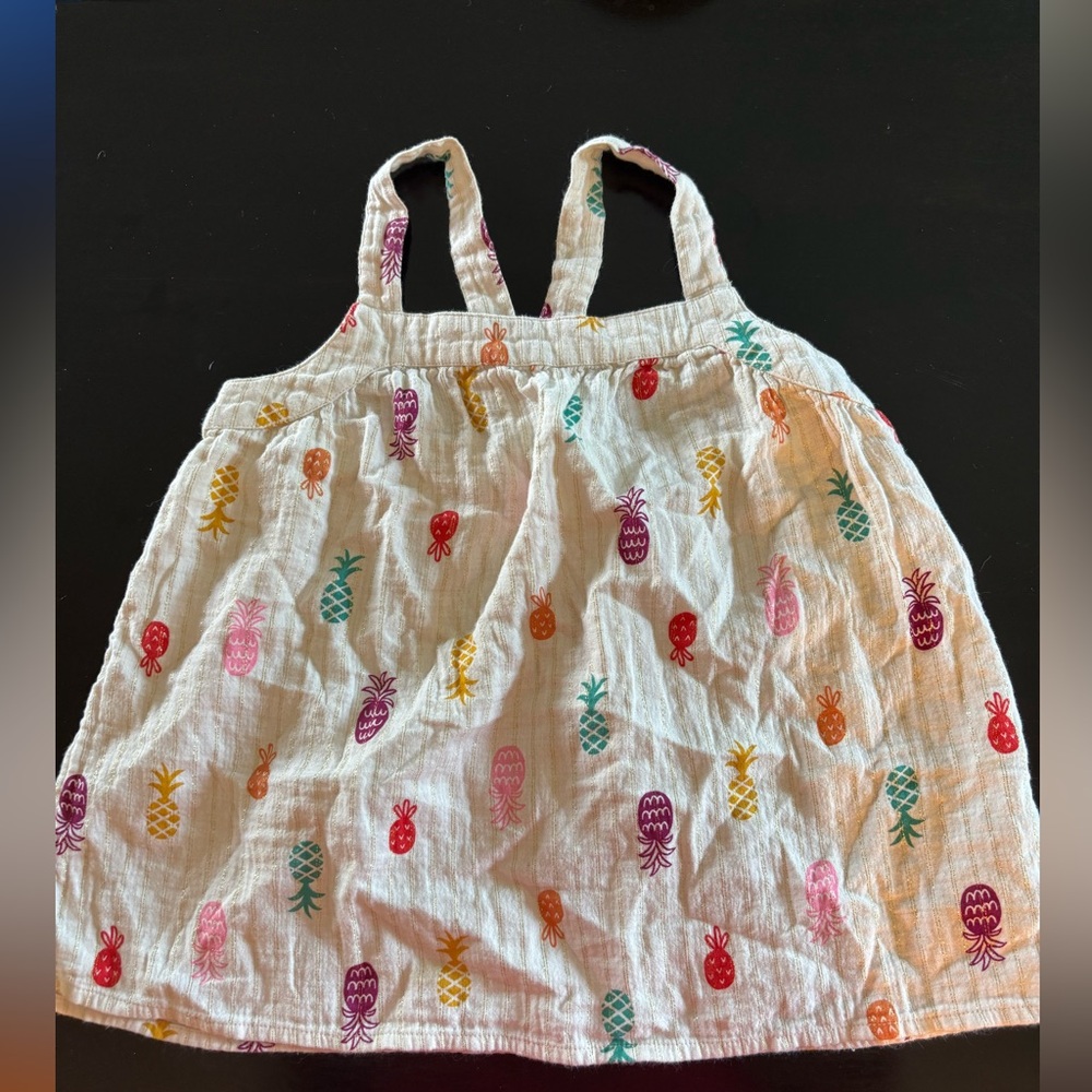 Cat & Jack Pineapple Print Tank Top
